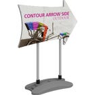 Contour Outdoor Sign Arrow Side - Water Base